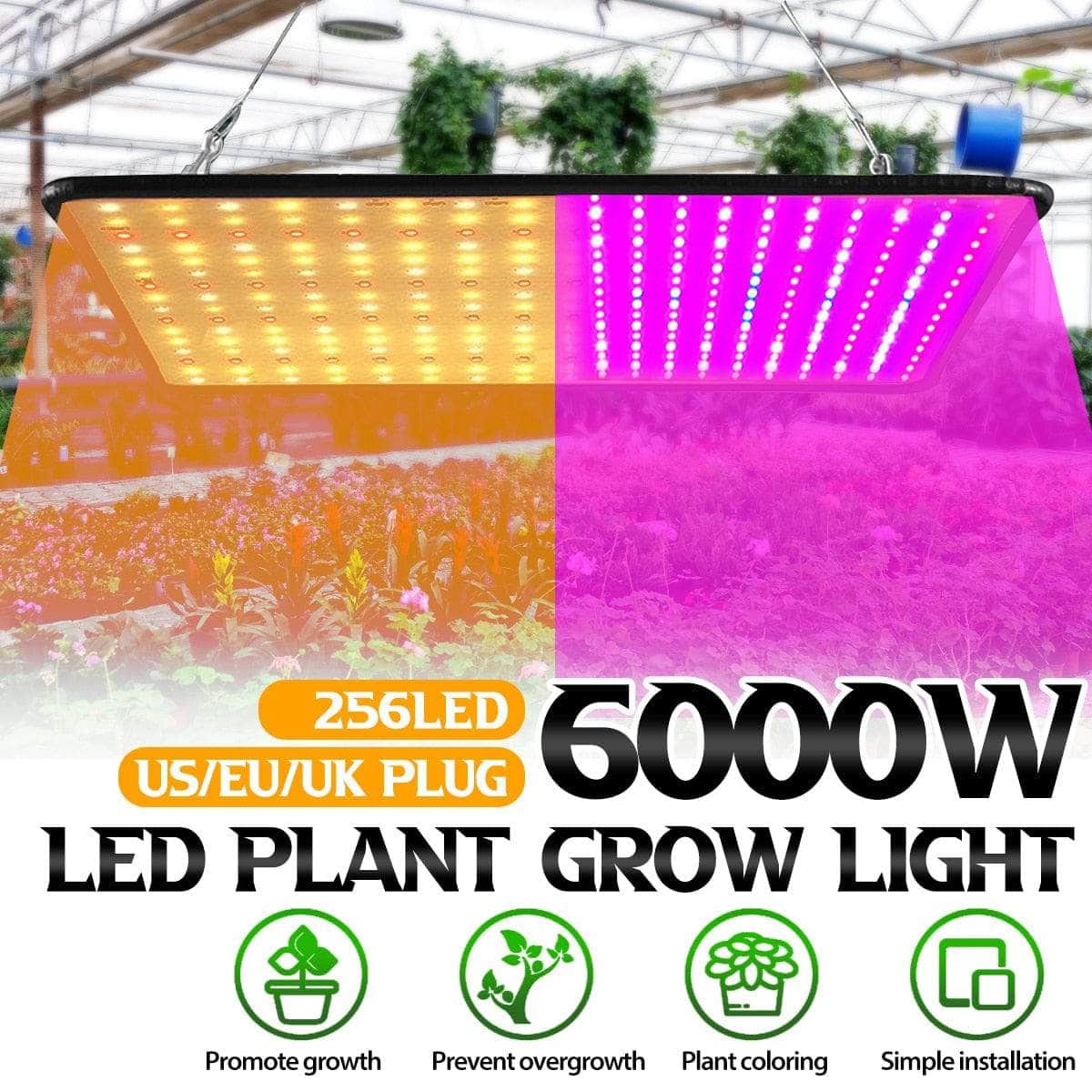 One Tree Hydroponics Indoor Grow Lights LED Grow Light Panel 6000W