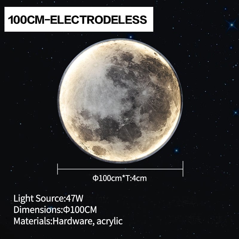 One Tree Hydroponics Interior Lights 100CM-Electrodeless Moon Wall Light