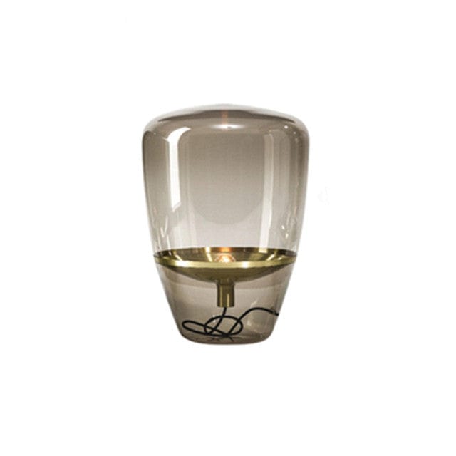  D40CM xH60CM Luxury Glass Table Light