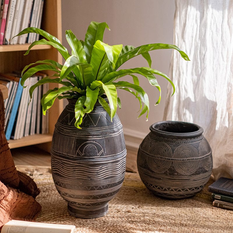One Tree Hydroponics Plant Pots Ancient African Flower Pot