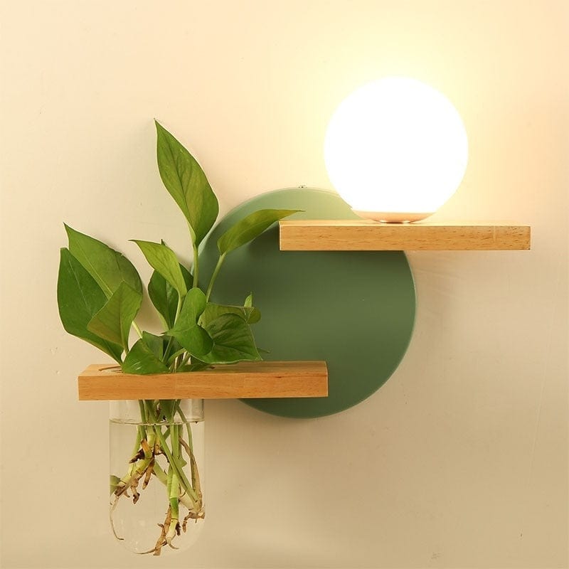 Light Creative Green Plant Pot