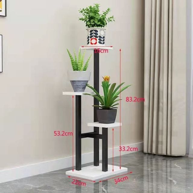 One Tree Hydroponics Plant Stand Black Unique Iron Flower Stand