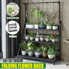 One Tree Hydroponics Plant Stands Folding 3 Tier Plant Shelves