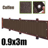 One Tree Hydroponics Privacy Screen Coffee 0.9x3m Balcony Privacy Screen