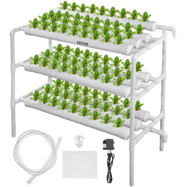 One Tree Hydroponics Watering & Irrigation 3F 10Pipes 90 Sites Hydroponic Pipe Kit