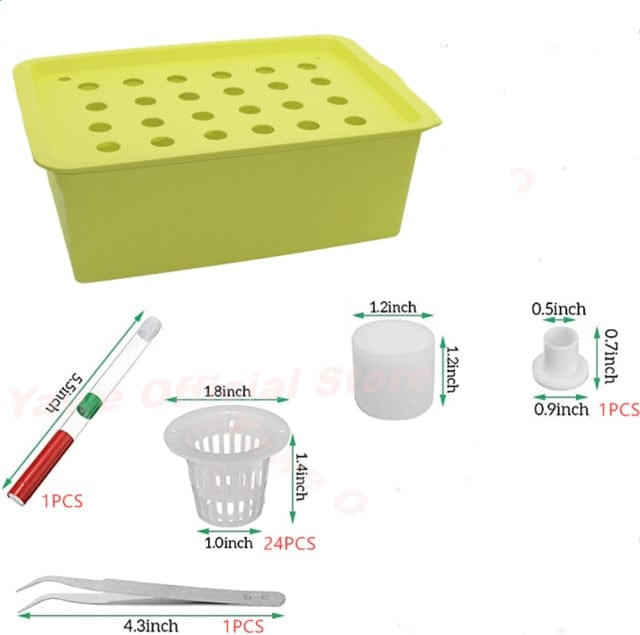 One Tree Hydroponics Watering System Green Self Watering Indoor Hydroponic Grow Kit/24 Sites