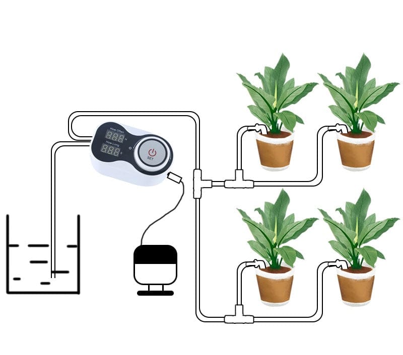 One Tree Hydroponics Watering System Smart Drip System with Automatic Timer